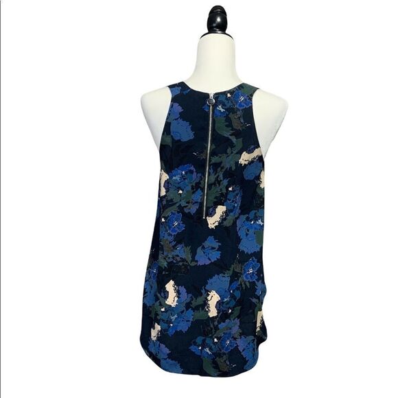 🚨 Aritzia Wilfred Printed Watercolor Sleeveless Top - Picture 3 of 6
